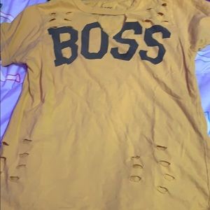 boss cut shirt